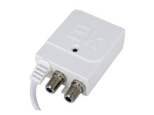 Anténny napájač 12V / 200mA ITS FA 12 mini pre zosilňovač s konektormi F