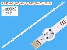 LED podsvit 707mm DLED pre LCD TV 65" Vestel