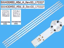 LED podsvit pre TV Vestel 43" - sada 4 pásikov 817mm