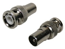 Redukcia BNC / IEC samec - samec