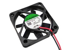 DC axiálny ventilátor 12V, 45x45x10mm, 15,6m3/h, 27dBA, klzné ložisko