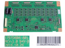LCD LED Driver Modul pre Sony KD-75XE9005 - 1-897-158-11 / 17STO60A-A01