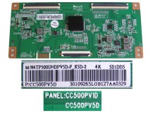 LCD T-CON modul CC500PV5D pre JVC LT-50VU8000