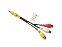 Kompzitný AV kábel 3.5mm JACK 4 PIN - 3x CINCH pre LED TV Samsung