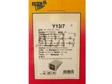 Sáčky do vysávače Y13/7 pre modely AFK, ALASKA, BHG, CLATRONIC, CTC