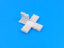 LED spojka X pre pásky 8mm