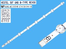 LED podsvietenie 454mm, 7LED pre TV Vestel 50" DRT UHD B-Type
