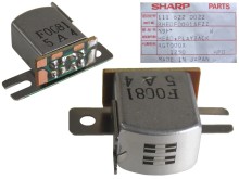 Reverzní stereo hlava 190 ohm RHEDF0081AFZZ pre kazetové magnetofóny