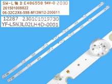 LED podsvietenie pre LCD TV 32" - sada 2 pásikov 598mm