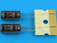 Kondenzátor elektrolytický 1000uF/6,3V - 105°C Nippon KY, nízká impedance