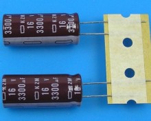 Nippon KZM 3300uF/16V Elektrolytický Kondenzátor - Nízka Impedance, Dlhá životnosť