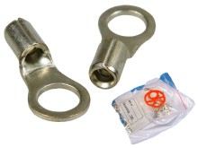 Očko M4 na kábel - krimpovacie a letovacie, balenie 100 ks