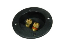 Reprosvorka RSA-3 2x Kulatá Zlatá 74mm