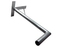 SAT držiak satelitnej paraboly s T a podporou, dĺžka 70 cm