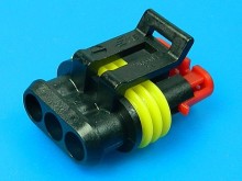 Konektor AMP Superseal 1,5 SRS 3 PIN SRS1,5/F03 0282087-1