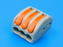 WAGO bezšroubová svorka 222-413 3 x 0,08 - 4,0mm²