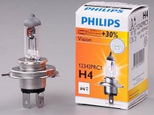 Autožiarovka H4 12V 60/55W P43t Philips Premium