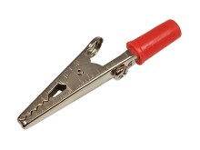 Měřící krokodýlek CRCL10-R - červený