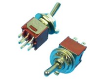 Páčkový prepínač 3 polohy ON-OFF-ON TSSM2032A1