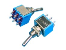 Páčkový prepínač 3 polohy ON-OFF-ON TSX203