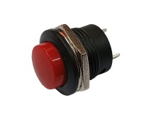 Guľatý červený tlačidlový spínač PS507A-BR