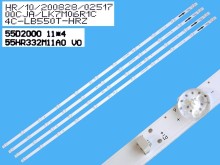 LED podsvietenie 1070mm sada pre LCD TV LG COV36587701