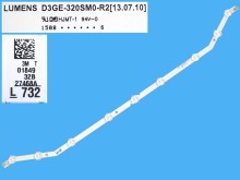 LED podsvit 585mm, 9LED pre LCD TV Samsung