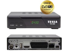 DVB-T2 prijímač TESLA TE-300 set-top-box HEVC H.265