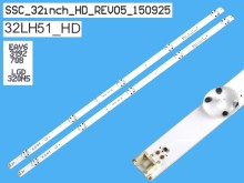 LED podsvit 590mm pre LCD TV LG - sada 2 pásky