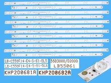 LED podsvit sada Changhong LB55061 - 12 pásikov pre LCD TV 55"