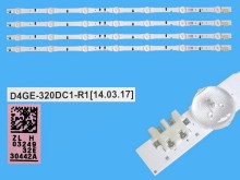 Samsung LED podsvit sada 4 pásky D4GE-320DC1-R1 BN9630442A 646mm