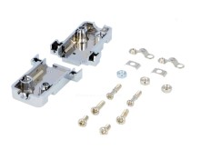 CANNON konektor 9/15 pin - plastový kryt stíněný