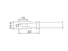 Súčiastka pre spájkovanie C1-3 pr. 0.3mm pre ZD-30C, ZD-99, ZD-8906