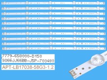 LED podsvietenie sada Metz APT-LB17038-58G3-1.2 pre 58" LCD TV