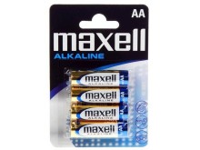 Maxell Alkaline AA Batéria LR06 1.5V - Balenie 4ks