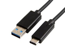 USB C 3.1 na USB A 3.0 Kábel 1,2m - čierny