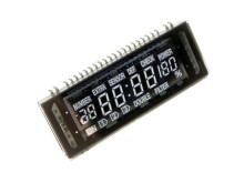 Displej mikrovlnnej rúry SHARP RVKXA053DRE0