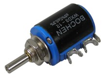 Viacotáčkový potenciometer 10k/2W WXD3-12-2W