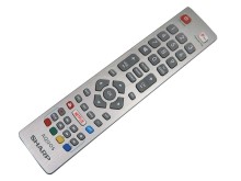 Diaľkový ovládač Sharp Aquos DH170820 s IR diódou pre Netflix a YouTube