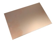 Cuprextit dvojvrstvový laminát 100x150 mm 1,5 mm