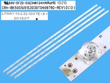 LED podsvit 960mm pre televízory Hisense BK50S1U - 4 kusy