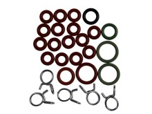 Sada O-krúžkov a spon pre kávovary DeLonghi ECAM a ETAM