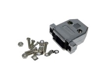 Konektor CANNON 15/26 pin - plastová krytka pokovená strieborná