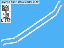 LED podsvit 585mm 9LED pre Samsung TV