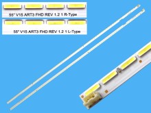 LED podsvietenie pre LCD panel 55" LG - sada 2 kusy