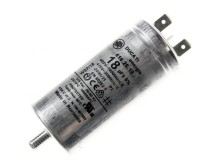 Rozbehový kondenzátor 18 μF 450V DUCATI s konektory
