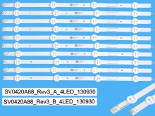 Sada LED podsvietenia pre Panasonic 42" - 10 pásikov SV0420A88