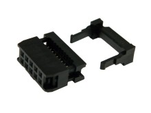 IDC Konektor 10pin Zástrčka/Samice na Plochý Kábel