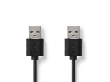 USB 2.0 A/A kábel 1m CCGT60000BK10 Nedis