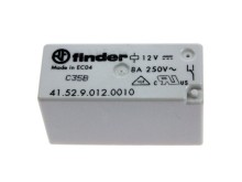 Relé FINDER 41.52.9.012.0010 12V 8A 250VAC